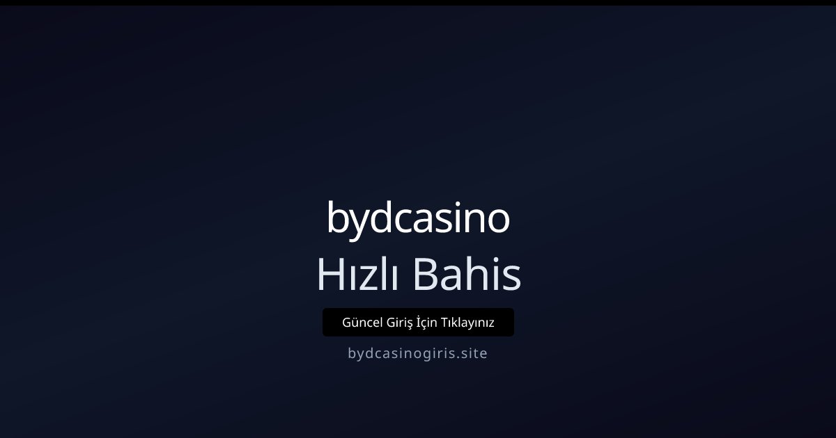 Muebbet Hızlı Bahis